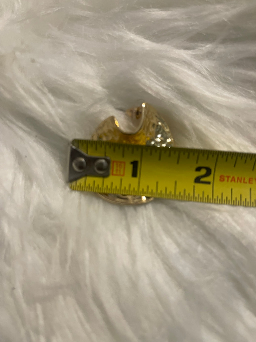 Hammered Statement Teardrop Earrings