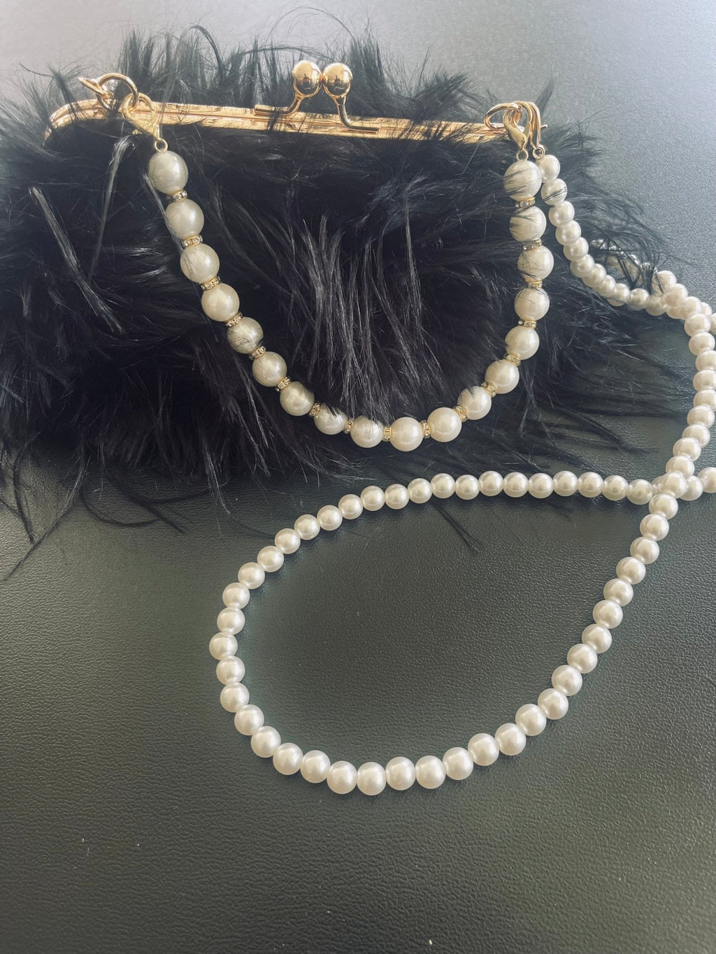 Faux Fur Handbag - Rosmarray Collections, LLC.