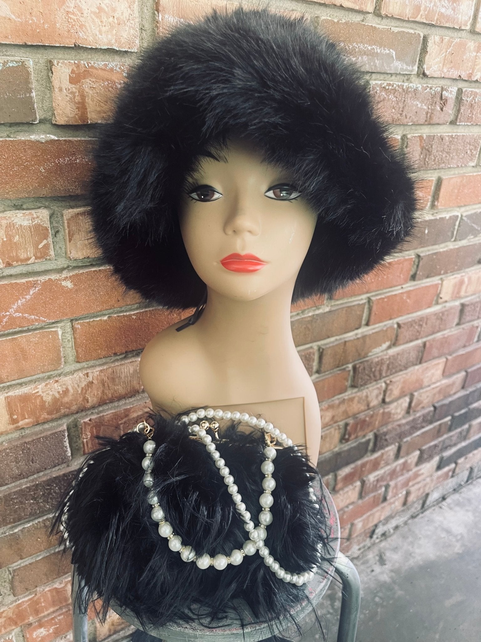 Faux Fur Handbag - Rosmarray Collections, LLC.