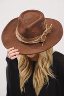 STYLINE Heritage Worn Shapable Cowboy/Fedora Hat