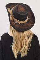 STYLINE Heritage Worn Shapable Cowboy/Fedora Hat