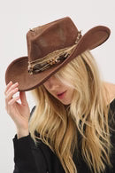 STYLINE Heritage Worn Shapable Cowboy/Fedora Hat